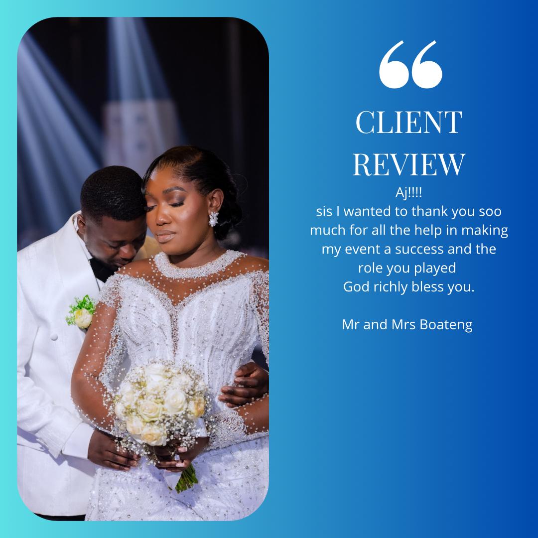 Mr and Mrs Boateng