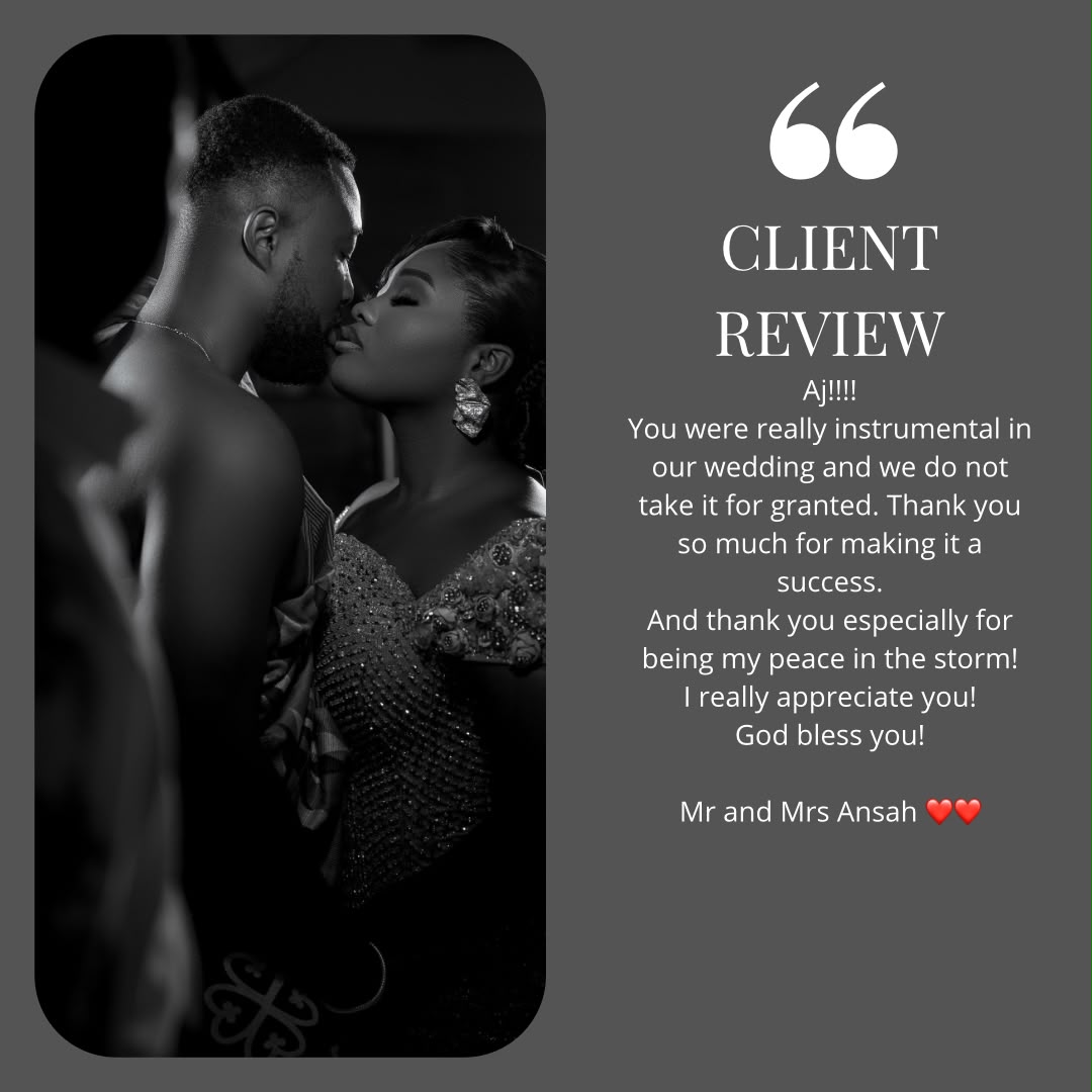 Mr & Mrs Ansah